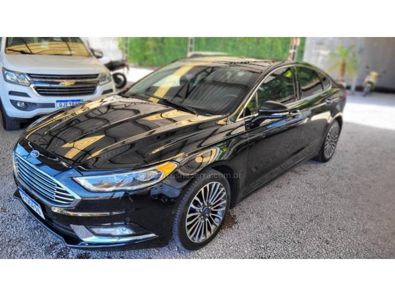 FORD - FUSION - 2018/2018 - Preta - R$ 106.000,00