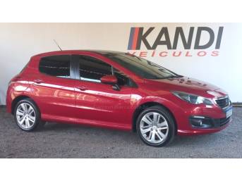 PEUGEOT - 308 - 2015/2016 - Vermelha - R$ 55.000,00
